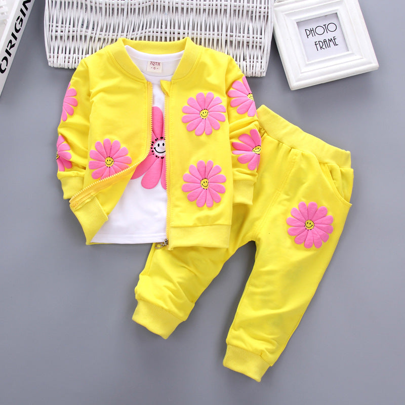 Children's Hoodie Casual Pants Suit