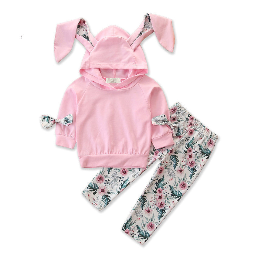 Autumn Clothes Trendy Boy Girl Bunny Ear Hoodie