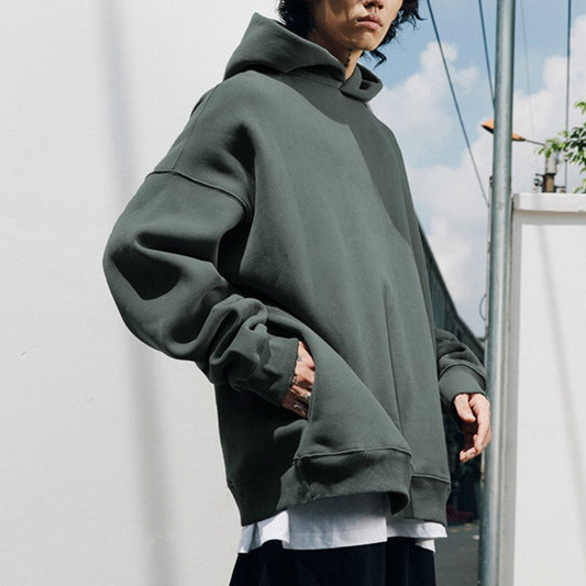 Hoodie Autumn Hip Hop Washed Pullover Streetewear