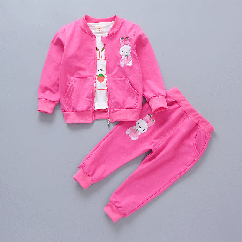 Children's Hoodie Casual Pants Suit