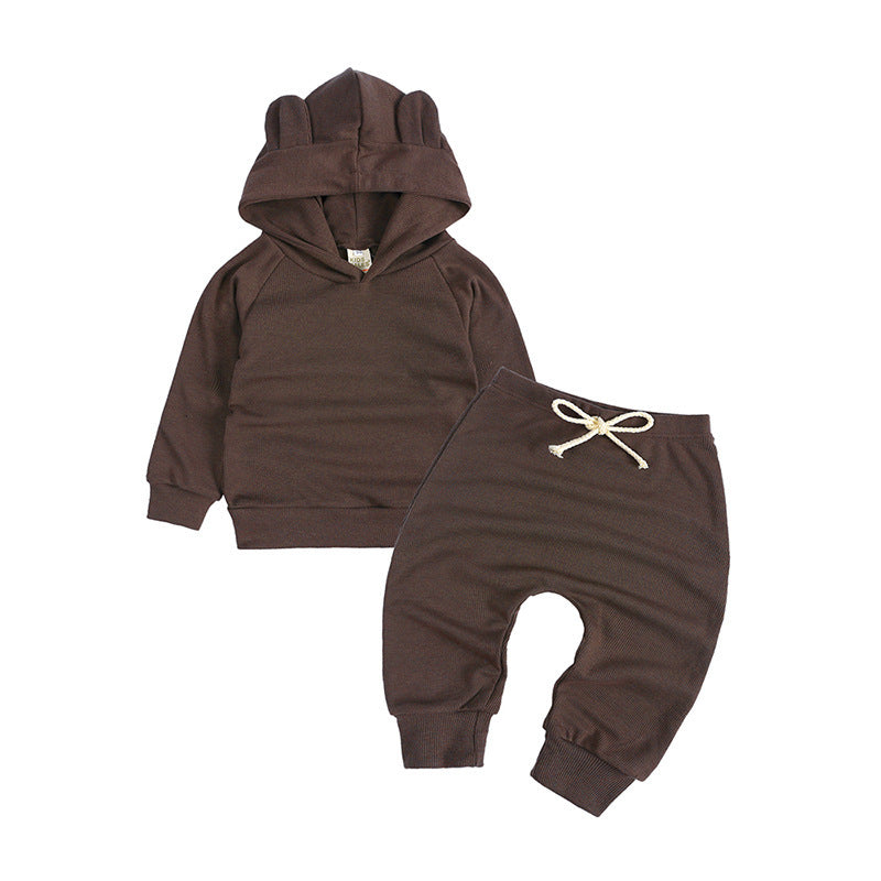 Girls Hoodie Harlan Trouser Set Europe And America