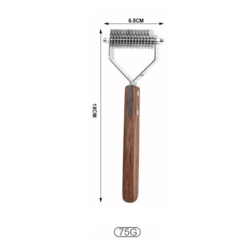 Pet Comb Solid Wood Antique Hair Removing Products