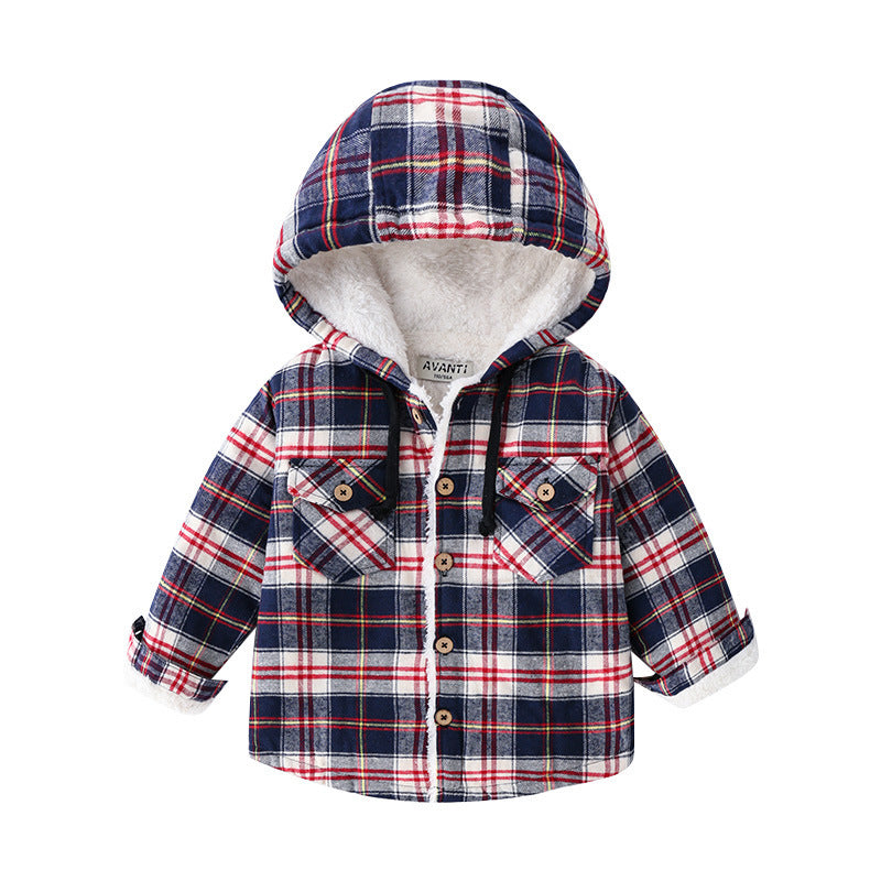 Boys' Hoodie extra heavy in autumn and winter