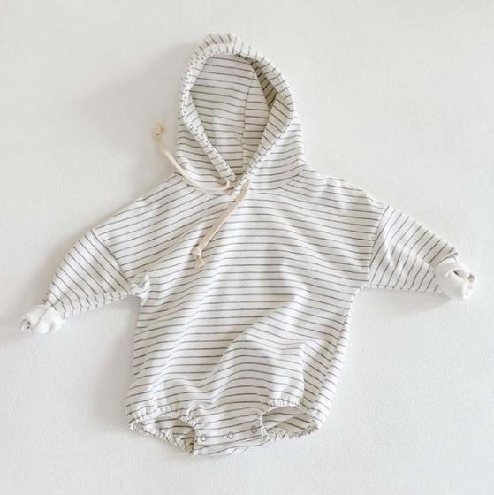 Long Sleeve Clothes Hoodie Jumpsuit Baby Korean Romper