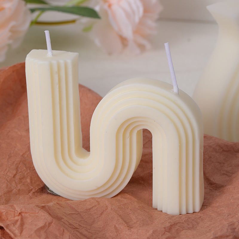 Geometric Shaped Ornaments Aromatherapy Candles