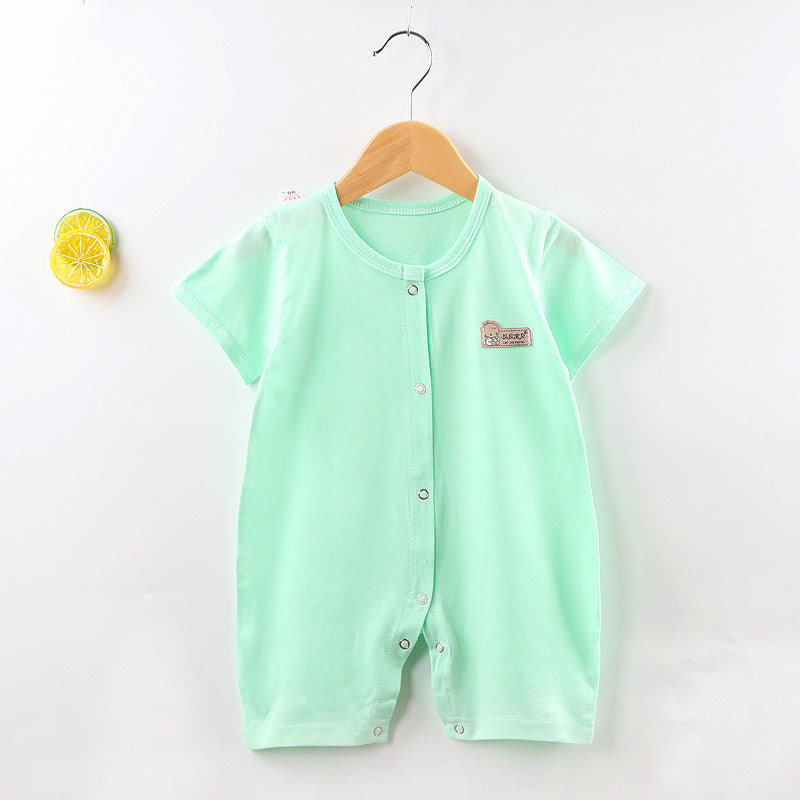 Baby Jumpsuit Short Sleeved Summer Newborn Hoodie