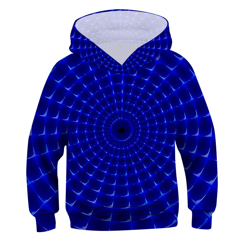 3d Vision Digital Printing Children's Hoodie