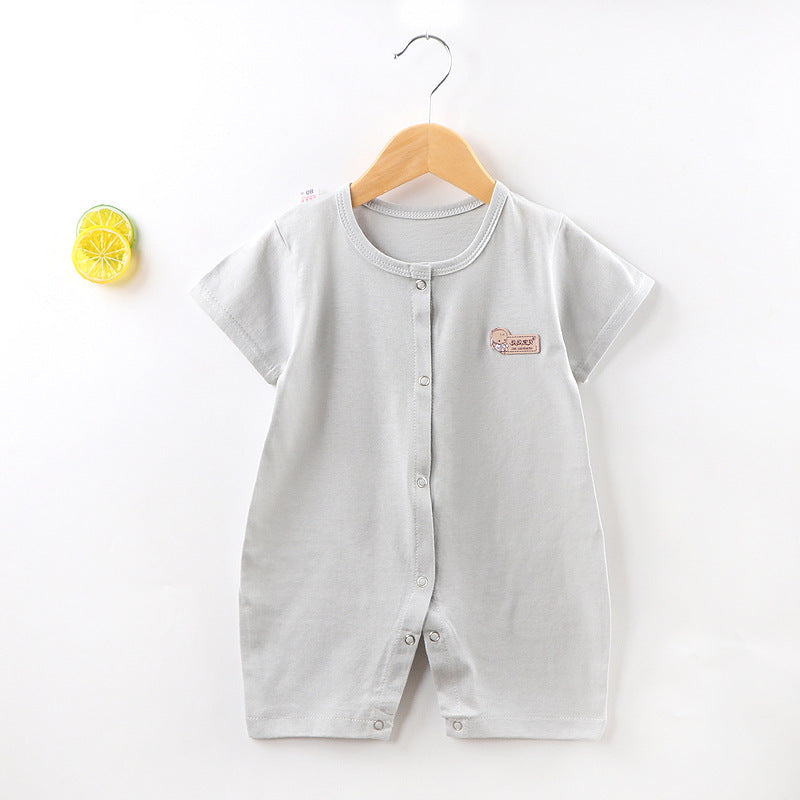 Baby Jumpsuit Short Sleeved Summer Newborn Hoodie