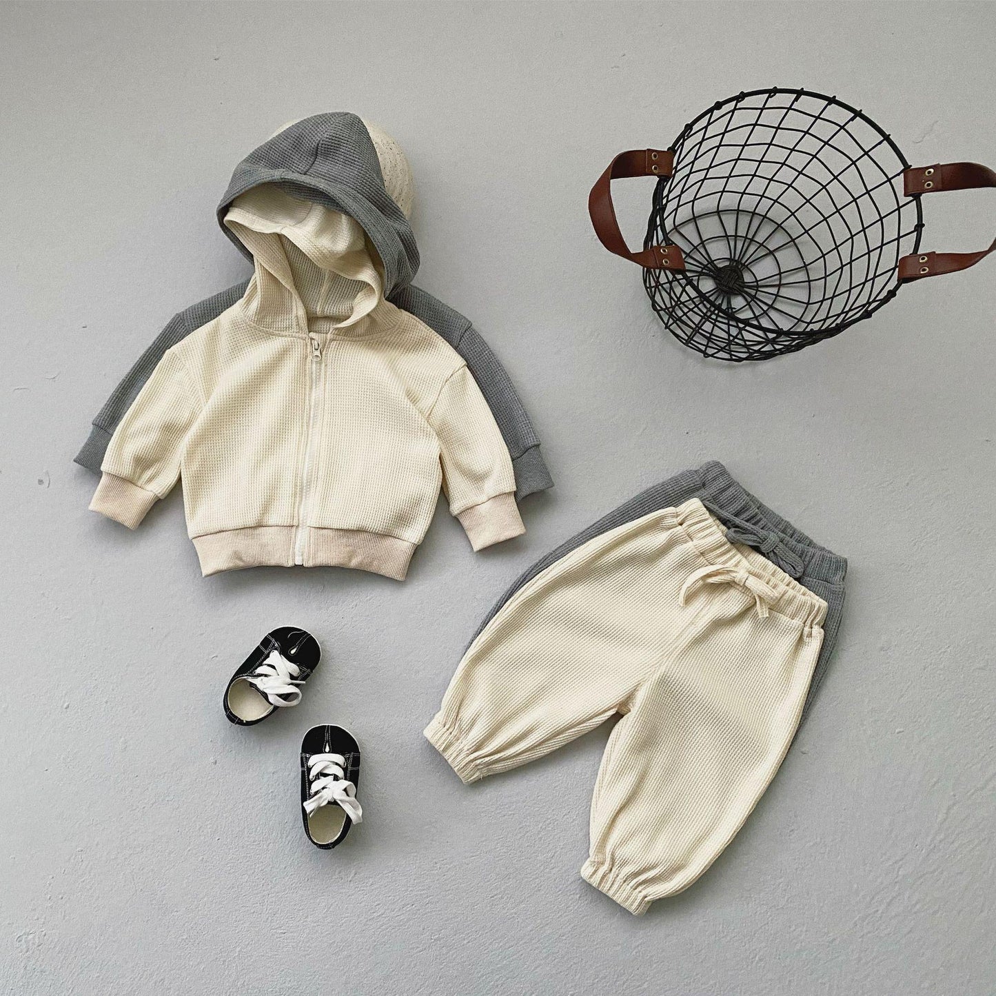 Hoodie Sweatshirt Two-piece Set