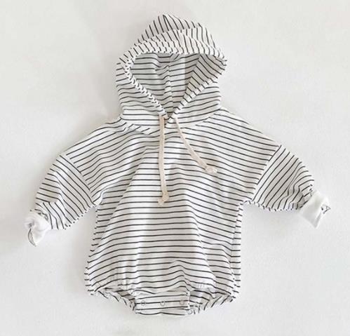 Long Sleeve Clothes Hoodie Jumpsuit Baby Korean Romper